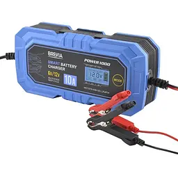 Зарядний пристрій 6 / 12 V 10 A для акумуляторів brevia Power1000 21000EP - мініатюра 2