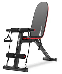 Лавка тренувальна Hop-Sport HS-1030 із фіксатором для ніг - мініатюра 2