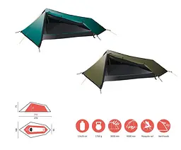 Намет Grand Canyon Richmond 1 Capulet Olive (330024) (DAS301588) - мініатюра 11