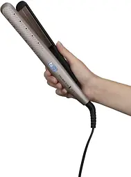 Випрямляч Remington Wet 2 Straight Pro, 52 Вт, температурних режимів 10, 140-230С, кераміка, золотий - мініатюра 4