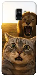 Чохол Demsky Shocked cat and lion для Samsung A530 Galaxy A8 (2018)