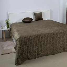 Покривало ТЕП полуторне Velour Мозаїка 4-00515_36196 150х210 см хакі - мініатюра 3