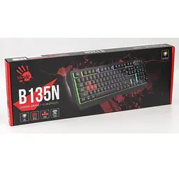 Клавіатура Bloody A4Tech B135N RGB USB Black (B135N (Black)) - мініатюра 6