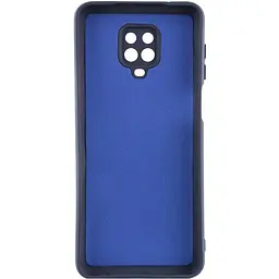 Чохол TPU Getman Liquid Silk Full Camera для Xiaomi Redmi Note 9s / Note 9 Pro / Note 9 Pro Max Синій / Midnight Blue - мініатюра 2