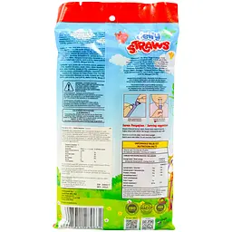 Желейки Kiokio Straws Mix Fruit Pack 200 г - мініатюра 2