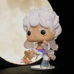 Ігрова фігурка Funko Pop! Великий куш Луффі в білому W/CH (79321) - мініатюра 4