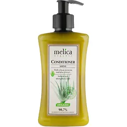 Бальзам-кондиціонер Melica Organic Shine Conditioner With wheat proteins and aloe extract 300 мл