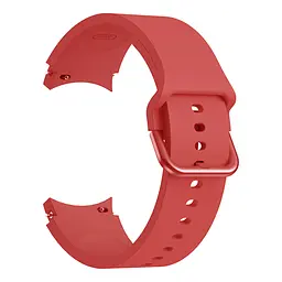 Ремінець для Samsung Galaxy Watch 5 - червоний ширина кріплення 20мм силікон розмір L Watchbands Color (WB00S4GALAXYCOLOR15) - мініатюра 2