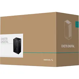 Корпус Deepcool CH270 Digital Без БП Black (R-CH270-BKNDM0-G-1) - мініатюра 11
