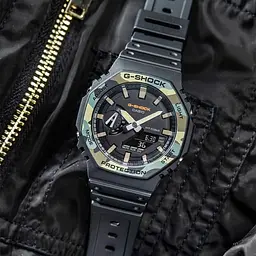 Годинник чоловічий протиударний Casio G-Shock GA-2100SU-1AER з полімерним ремінцем - мініатюра 5