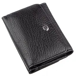 Гаманець для жінок зі шкіри ST Leather 18886 чорний