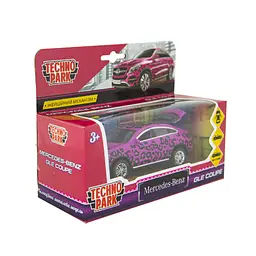 Автомодель Technopark Glamcar Mercedes-Benz Gle Coupe, рожевий (GLECOUPE-12GRL-PIN) - мініатюра 9