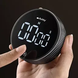 Електронний кухонний таймер Ruhhy 22052 на магніті з LED-дисплеєм - мініатюра 6