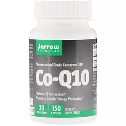 Коензим Q10 Jarrow Formulas Co-Q10 30 мг 150 капсул