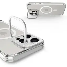 Чохол TPU Space Case Apex with MagSafe для Apple iPhone 16 Pro Max (6.9") Silver - мініатюра 5