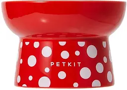 Керамічна миска Petkit Polka Dot Bowl Red - мініатюра 3