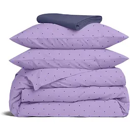 Комплект постільної білизни Cosas Lavender CS7 Сімейний лаванда (Lavender_El180x30-87DarkBlue_160x2)