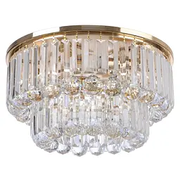 Люстра Brille торт стельова з підсвічуванням LED E14 40W Glass (BCL-611C/3)
