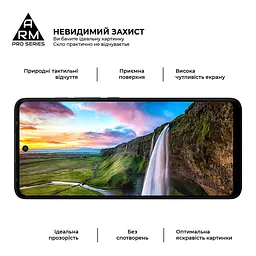 Захисне скло на Motorola G60/G60s з олеофобним покриттям, Pro, повне проклеювання, антистатичний і пиловідштовхуючий шар, 9H, самоклеючеся, 2.5D, на весь екран, антистатичний клей, ArmorStandart (ARM60524) - мініатюра 5