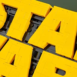 Конструктор LEGO Star Wars Логотип з кубиків «Зоряні війни» 700 деталей (75407) - мініатюра 6