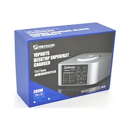 Зарядное устройство MECHANIC 10xUSB-C PD + Wireless Charging 15W LED indication 300W black (X-Power Max) - миниатюра 5