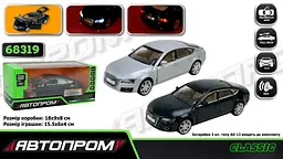 
Машинка металева Audi A7 Sportback 1:32 АВТОПРОМ світло звук двері 68319 - мініатюра 4