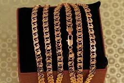 Цепь Xuping Jewelry муза 60 см 5 мм золотистая