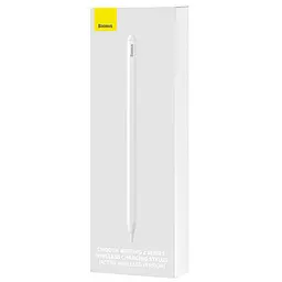 Стилус Baseus Smooth Writing 2 Series Dual Charging Stylus Active Wireless Version, Moon White (P80015804213-00) - мініатюра 2