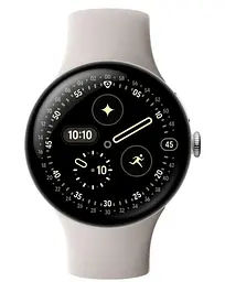 Розумний годинник Google Pixel Watch 4 (45mm) Wi-Fi версія в кольорі Porcelain - мініатюра 2
