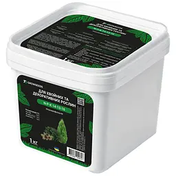 Добриво TD GrowSeeds Нітроамофоска-М NPK 14-13-16 для хвойних та декоративних рослин 1 кг
