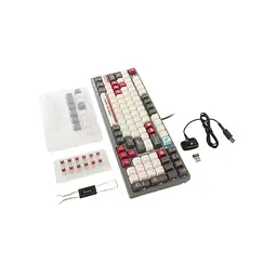 Клавіатура A4Tech Bloody WS98 Wireless/Bluetooth/USB UA Pixels Red (4711421001090) - мініатюра 12