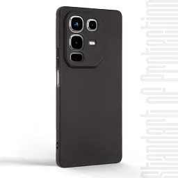 Чохол ArmorStandart Matte Slim Fit для Infinix Note 50 4G Camera cover Black - мініатюра 2