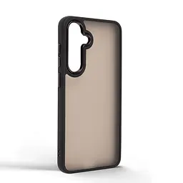 Противоударный чехол для Samsung Galaxy S24 FE 5G (SM-S721), Frame, черный, панель-накладка, термополиуретан TPU + поликарбонат PC, защита всего корпуса, защита кнопок и камеры, устойчив к деформациям, ArmorStandart (ARM76911) - мініатюра 2