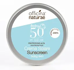 Сонцезахисний крем для тіла для дітей від Народження 0+ SPF 50 в алюмінієвій банці