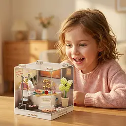 Конструктор-румбокс Термальна купальня Mini House 8041-MH серії Інтер'єр Міні - мініатюра 7