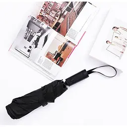 Парасолька Xiaomi Konggu Automatic Umbrella WD1 Black [85756] - мініатюра 2