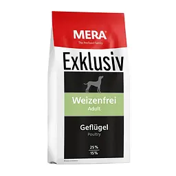 Сухий корм Mera Exklusive weizenfrei Adult Geflugel для собак з птицею беззерновий 15 кг