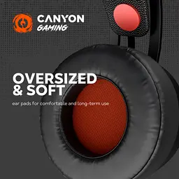 Навушники Canyon Interceptor GH-8A Black-Orange (CND-SGHS8A) - мініатюра 6
