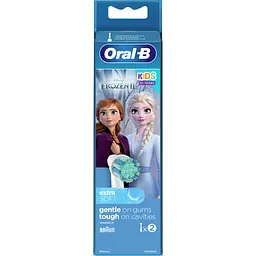 Насадка для зубної щітки Oral-B Kids Frozen II, 2 шт (4210201383994) - мініатюра 8