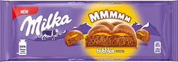 Шоколад молочний Milka Bubbly Caramel 250 г