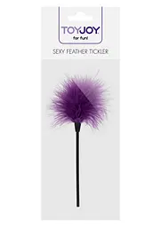Тіклер-перо Toy Joy Sexy Feather 22 см фіолетовий - мініатюра 2