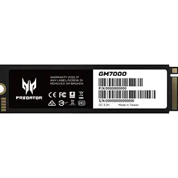 SSD накопичувач Acer Predator GM7000 1TB (BL.9BWWR.105) [155334] - мініатюра 2