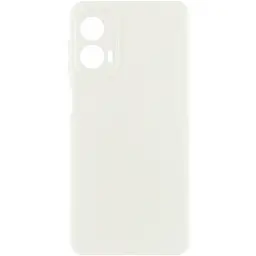 Чохол Silicone Cover Ummi Lakshmi Full Camera (AA) для Motorola Moto G24 Білий / White