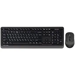 Комплект (клавіатура + миша) A4Tech FG1010 Black/Grey USB