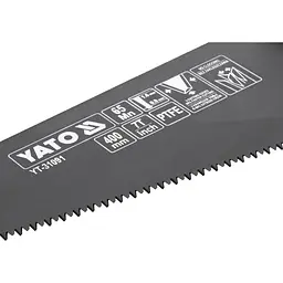 Ножівка по дереву Yato покрите PTFE 7 зубів на 1" 400 мм (YT-31091) - мініатюра 3