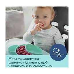 Тарілка дитяча Canpol babies Ведмедик на присосці рожева (51/401_pin) - мініатюра 5