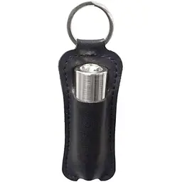 Віброкуля PowerBullet First-Class Bullet 2.5″ з Key Chain Pouch Silver 9 режимів вібрації - мініатюра 4
