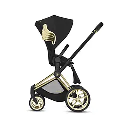 Прогулянкова коляска Cybex Priam JS Wings black (519001979) - мініатюра 3