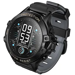 Дитячий cмарт-годинник Y107 4G with call function Black Hoco teh0029829