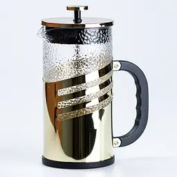 Заварник френч-прес Haus Roland HR-505-5 Gold 1л - мініатюра 1